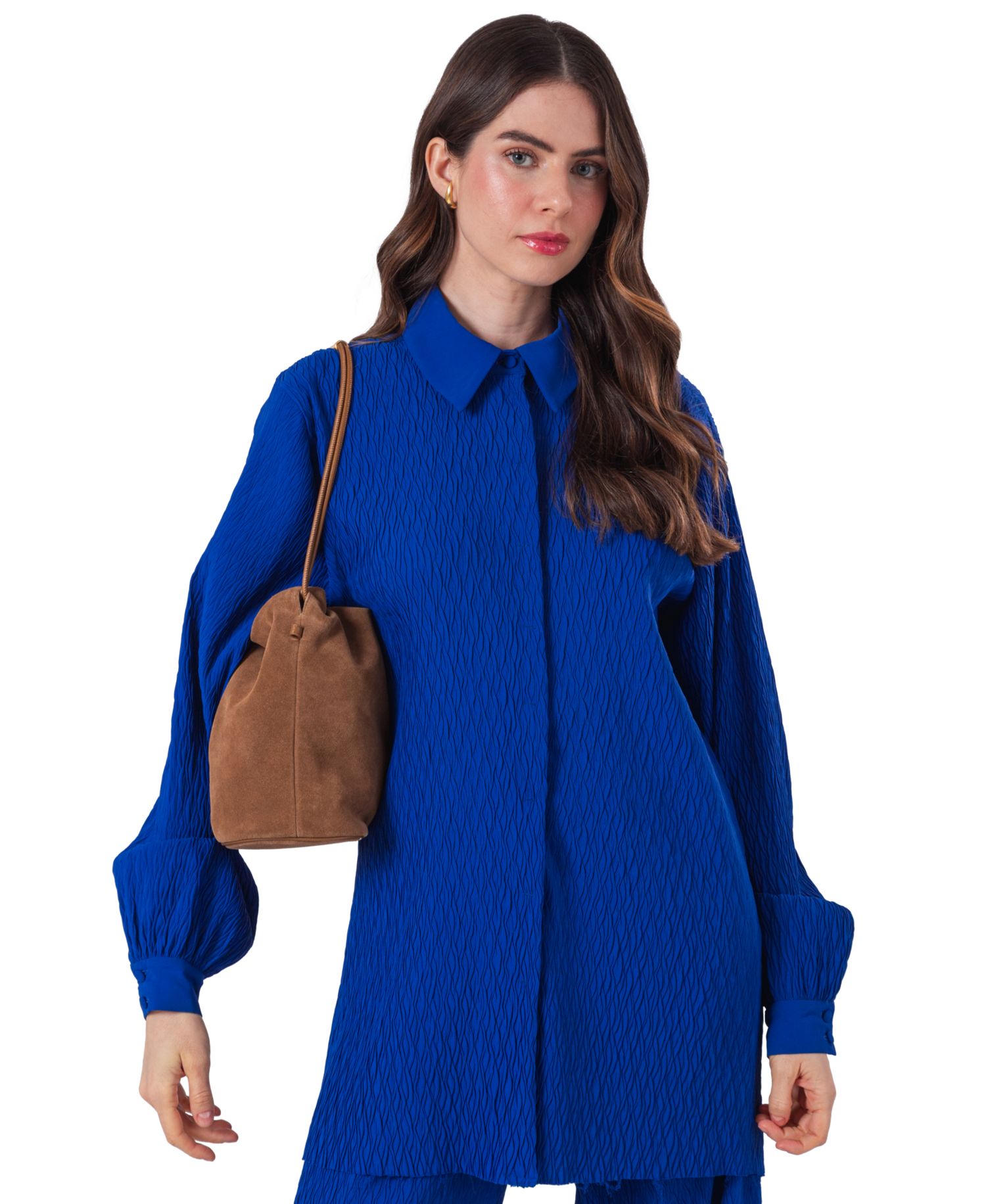 Suede Leather Convertible Small Crossbody Handbag
