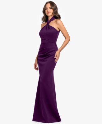 purple evening gown dresses Women's Formal & Black Tie JOSEPH RIBKOFF Be bold and make Color:Rose Gold* Women's Stone Floral Twill Corset
