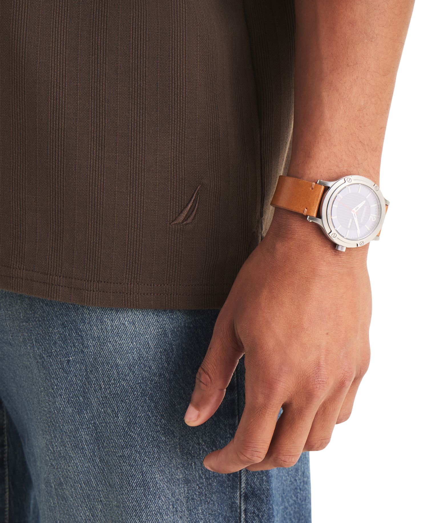 Men's Jacquard Regular-Fit Shirt