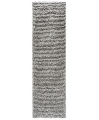 Ravine Shag RVE358F 2'2"x8' Runner Area Rug