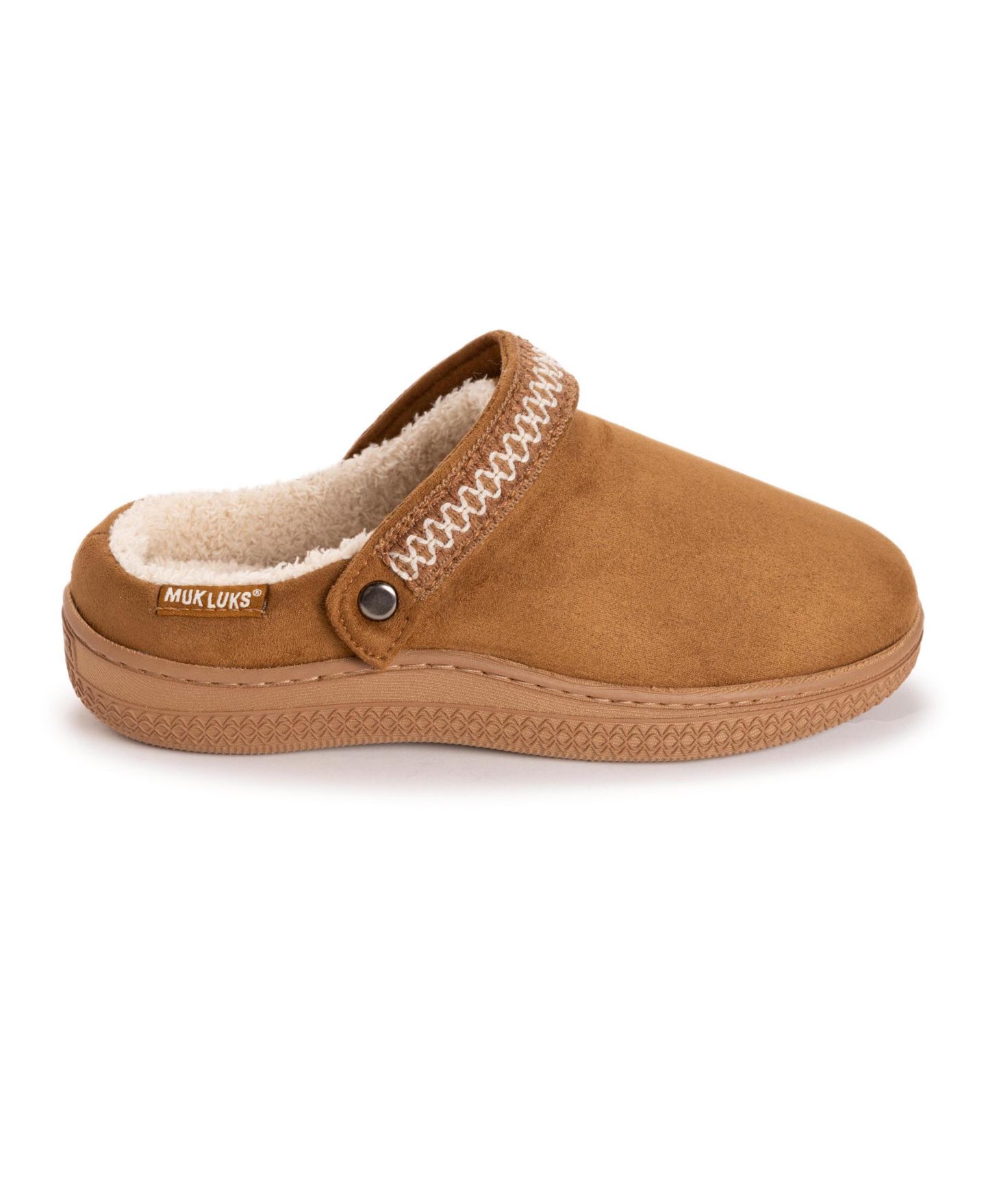 Женские сабо MUK LUKS Quianna Lana Clog Slippers, цвет: Каштановый — фото 7