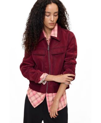 Women's Jacket Leather Effect