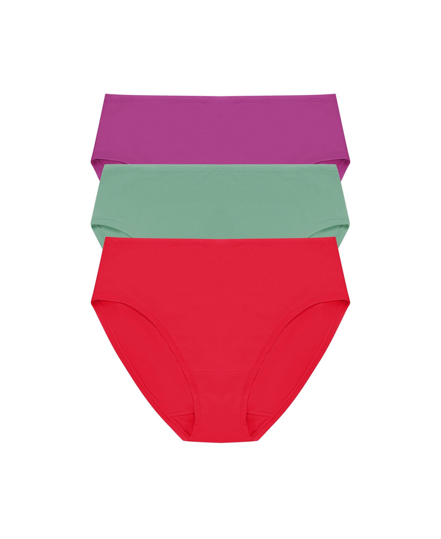Women's Bliss Bare Pima Cotton-Blend Hipster Panty, 3-Pack
