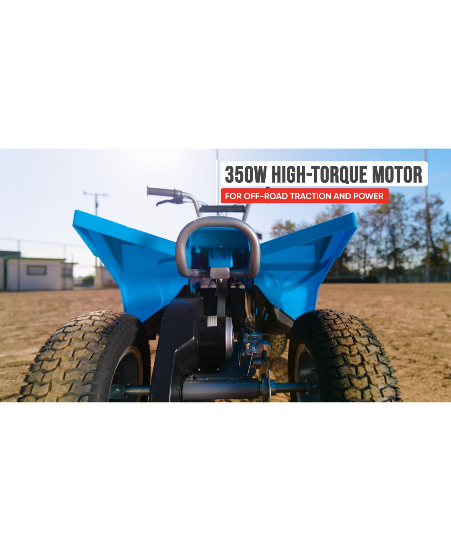 Детская игрушка Razor Mini Dirt Quad Electric Off-Road 4-Wheeler, 24V System, Ages 8+ — фото 8