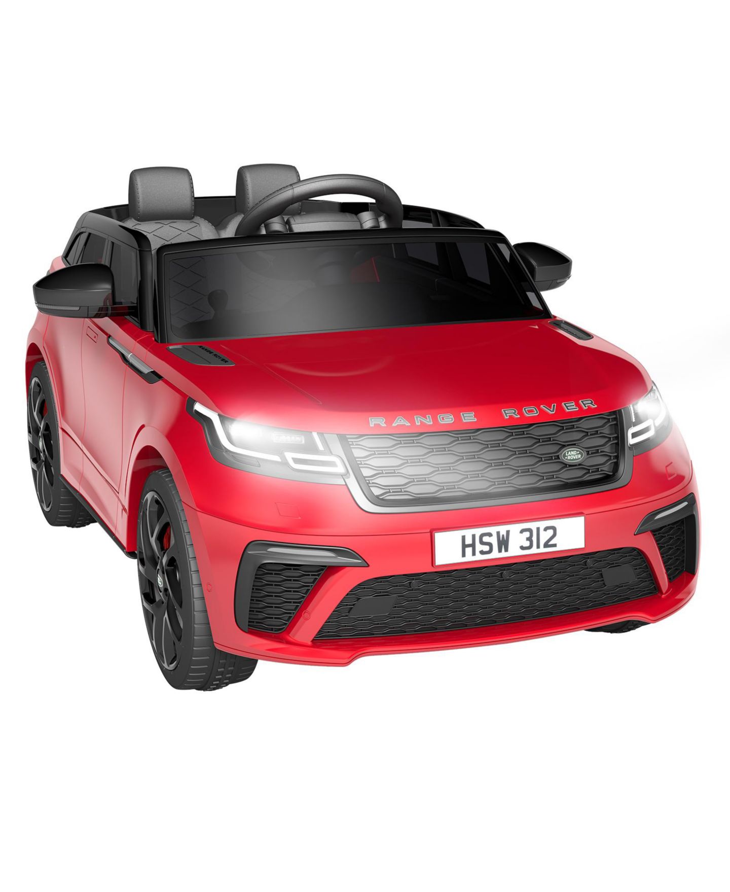 Детская игрушка homfan Licensed Land Rover Remote-Control Rocking-Mode Ride-On Car, Seats 2, Ages 3-8 — фото 6