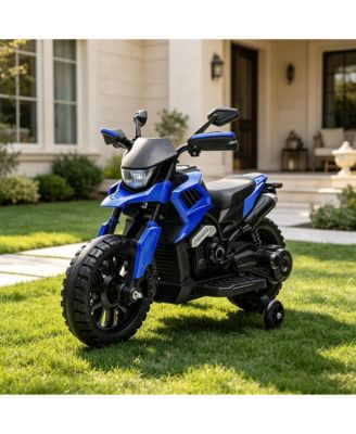 6V Ride On Motorcycle with Training Wheels, Ages 3-6