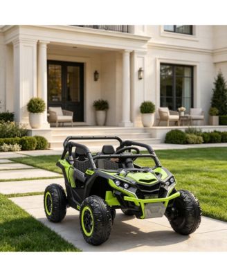 24V Kids Ride On UTV with Remote Control, 4WD, 100 lb. Capacity, Ages 3-6