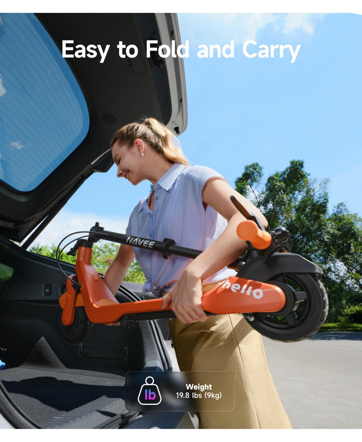 Navee K100 Pro Kids Electric Scooter