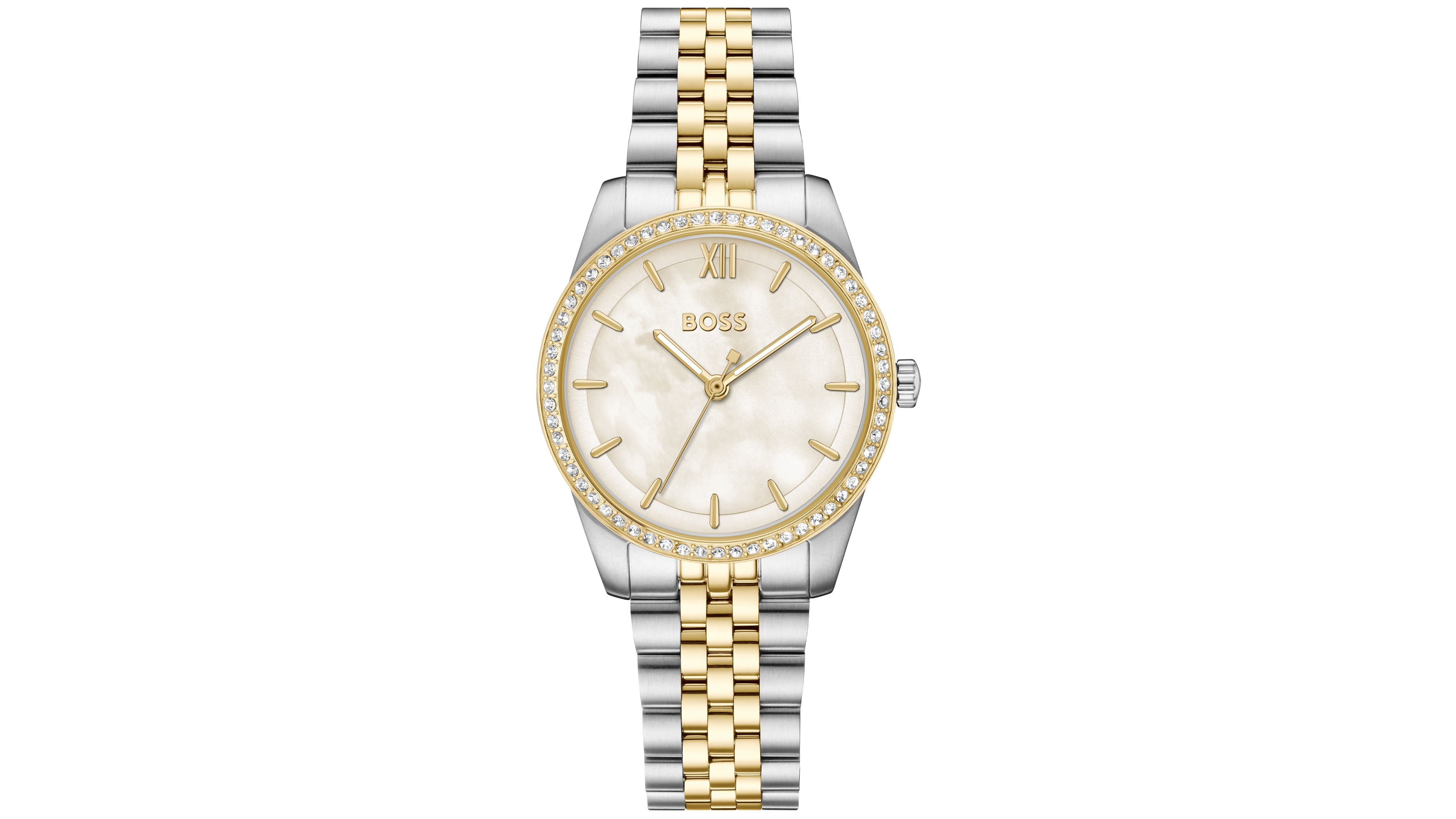 Hugo Boss Women's Graceful Quartz Two-Tone Stainless Steel Watch 32mm