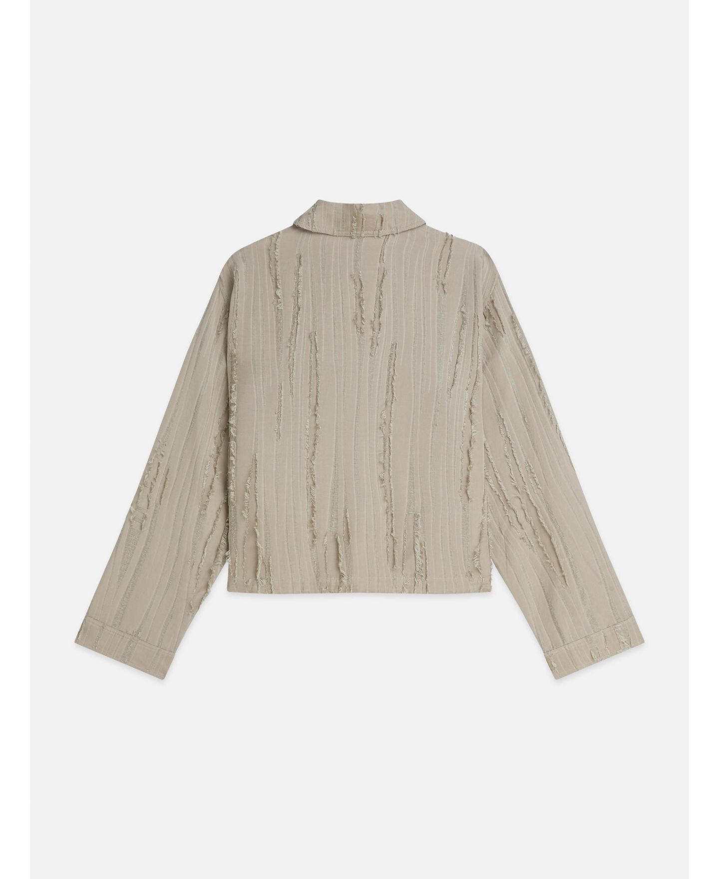 Женская рубашка SCOTCH & SODA Fil Coupe Utility, цвет: Серебристый — фото 5