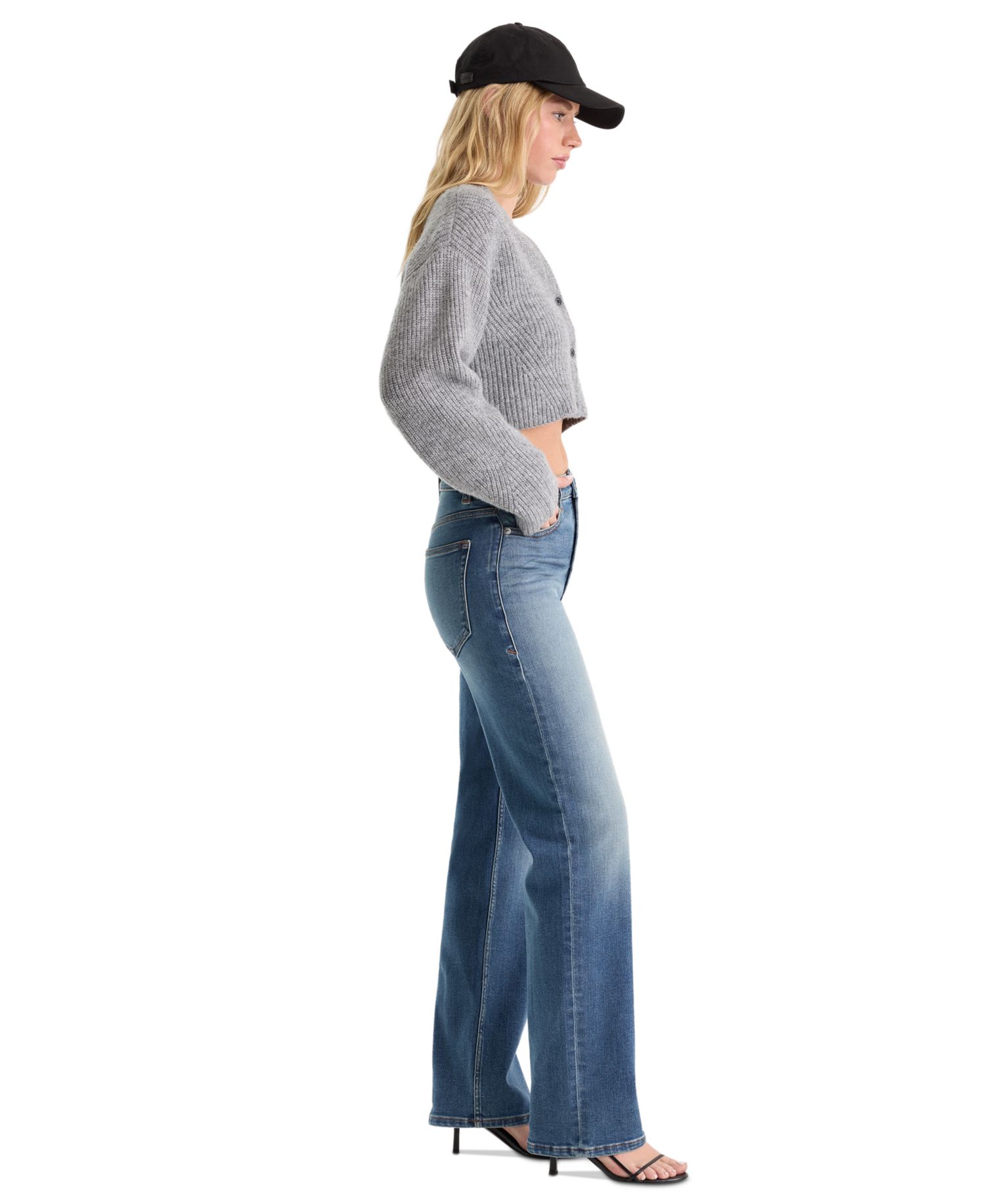 Women's Good True Straight High-Rise Straight-Leg Jeans