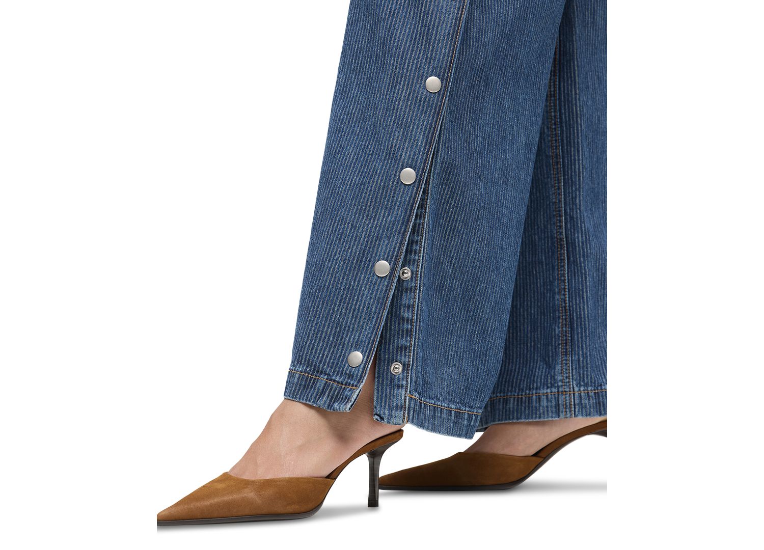 Women's James High-Waisted Wide-Leg Jeans