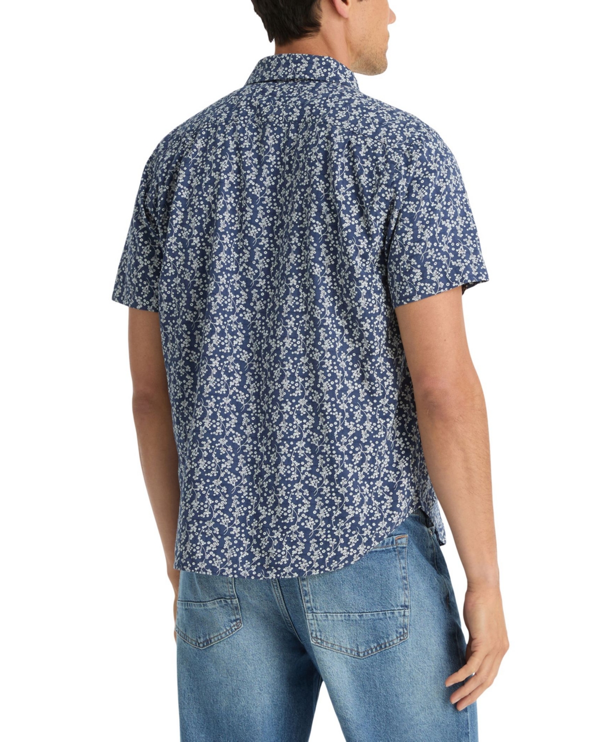 Nautica Men's Dobby Short-Sleeve Shirt