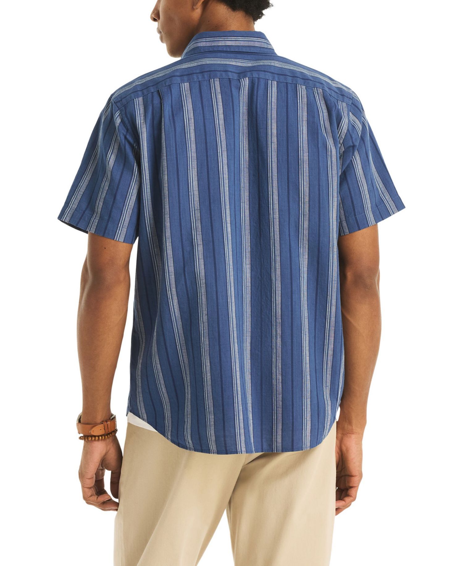 Men's Slub Short-Sleeve Shirt