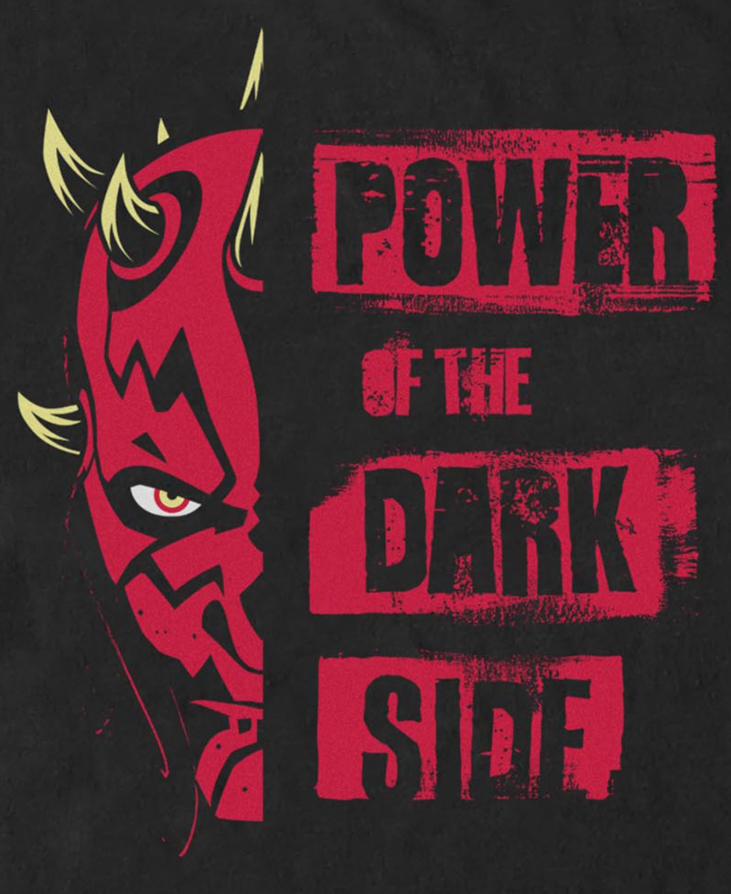 Мужская футболка Fifth Sun Star Wars Power Of The Dark Side Graphic, цвет: Чёрный — фото 3