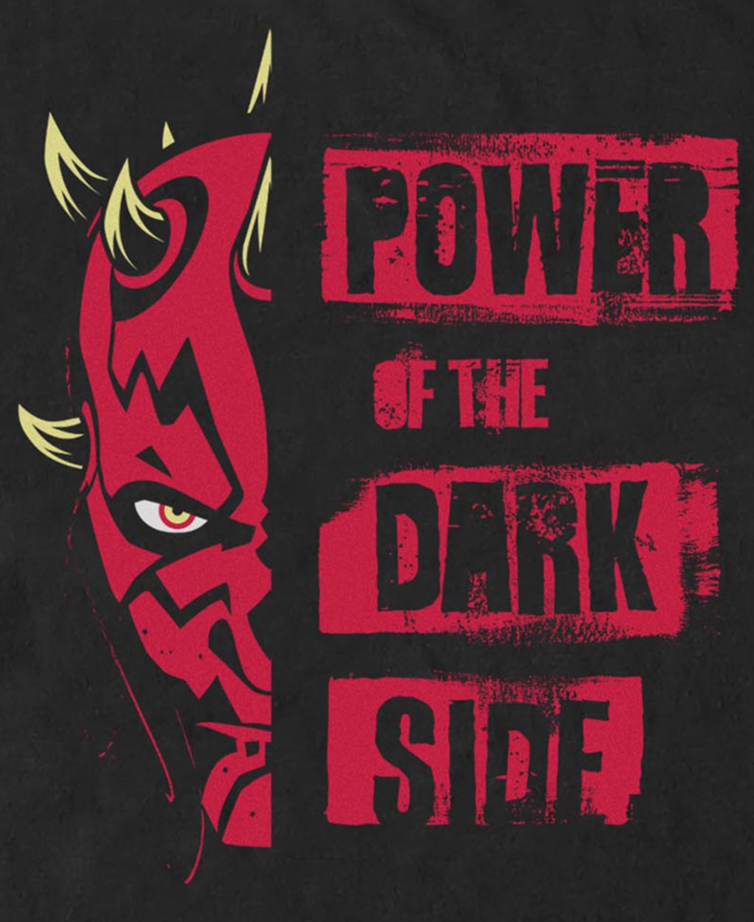 Men's Star Wars Power Of The Dark Side Graphic T-Shirt