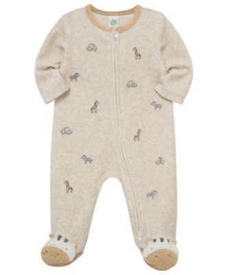 Baby Boys' Safari Footie Coverall