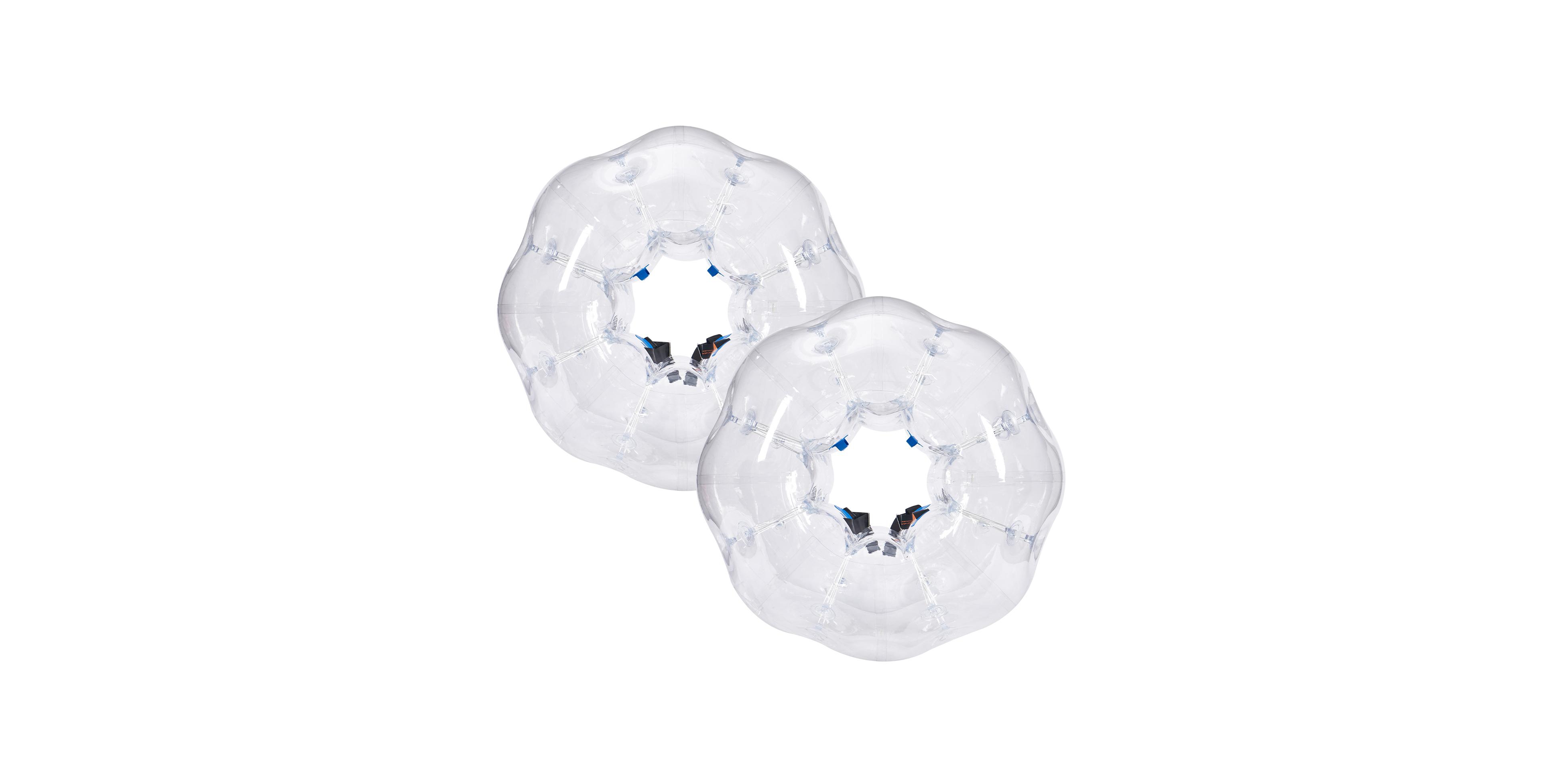 Sevorley Inflatable Bumper Balls 2-Pack, 4 feet Body Sumo Zorb Balls for Teens and Adults
