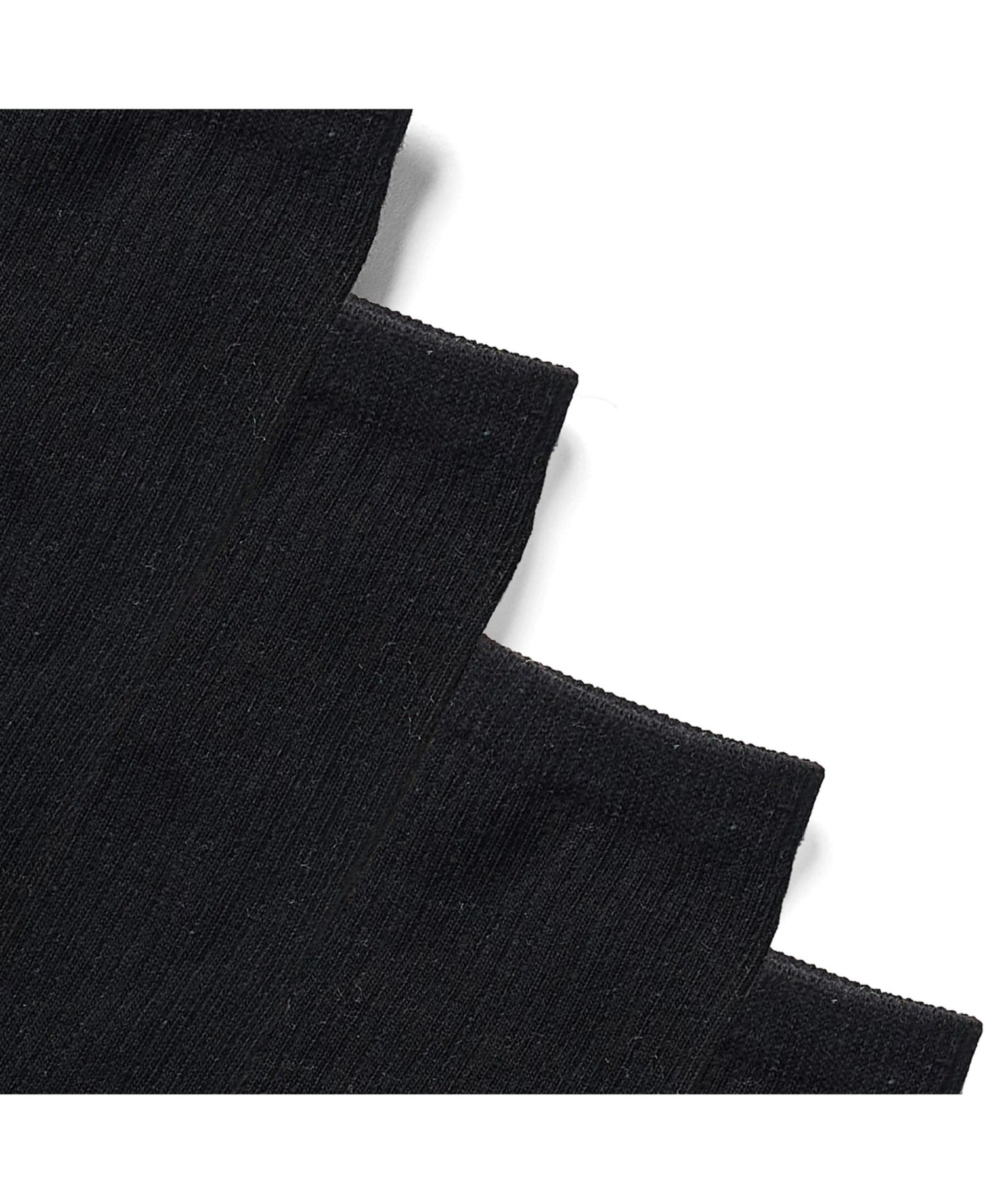 Women's Ribbed Cotton-Blend Ankle Socks, 5-Pack