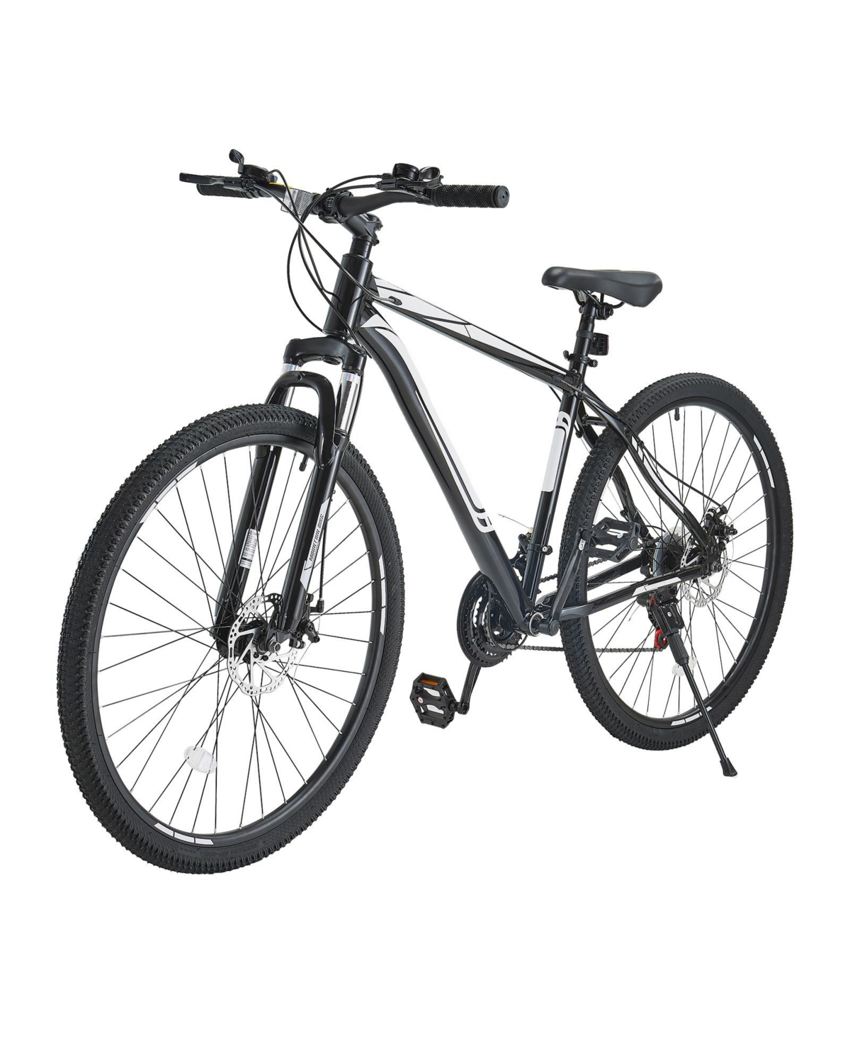 Sevorley 29 inch Mountain Bike with Front Suspension, 21 Speeds and Dual Disc Brakes