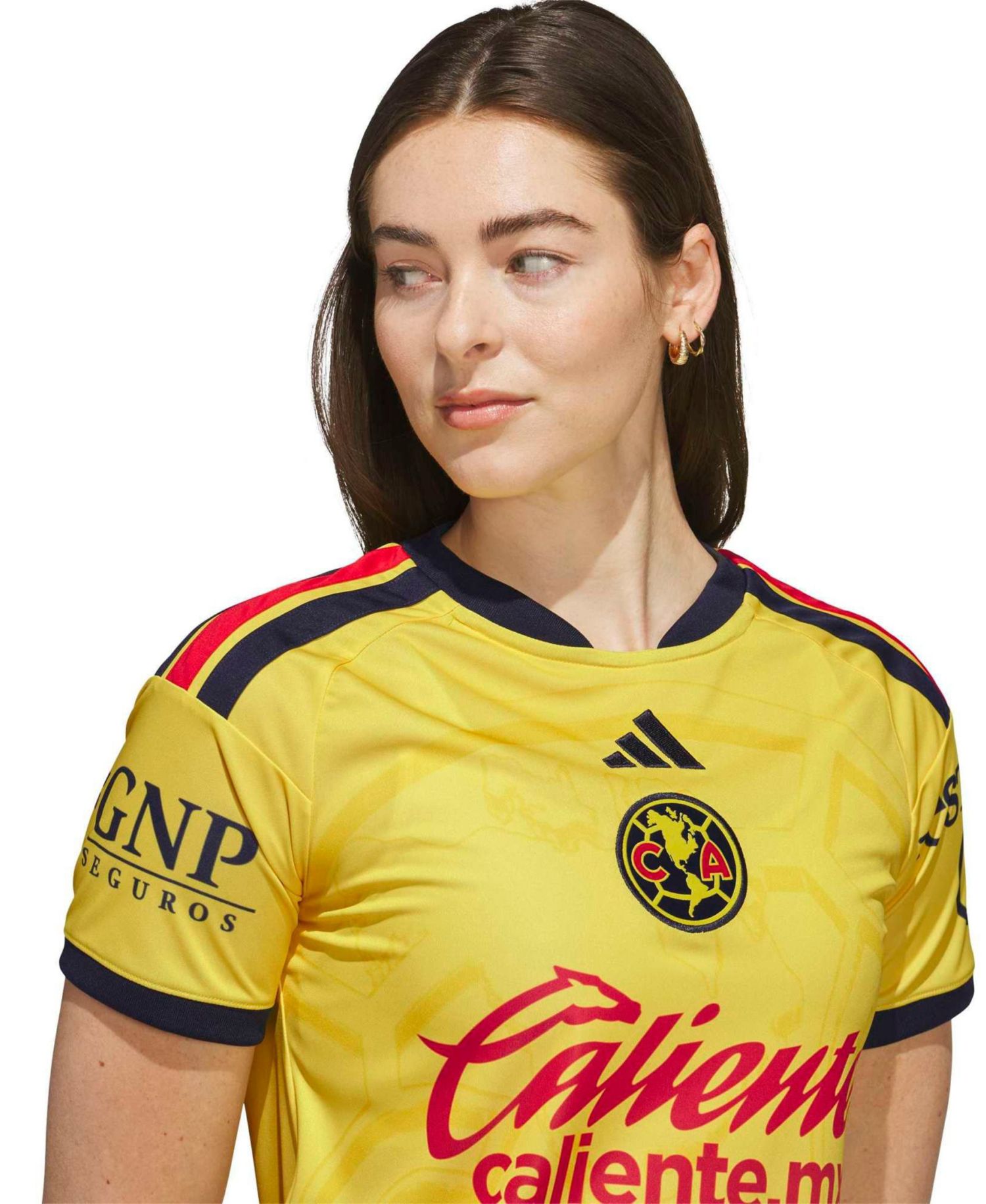 Women's Yellow Club America 2026/27 Home Replica Jersey