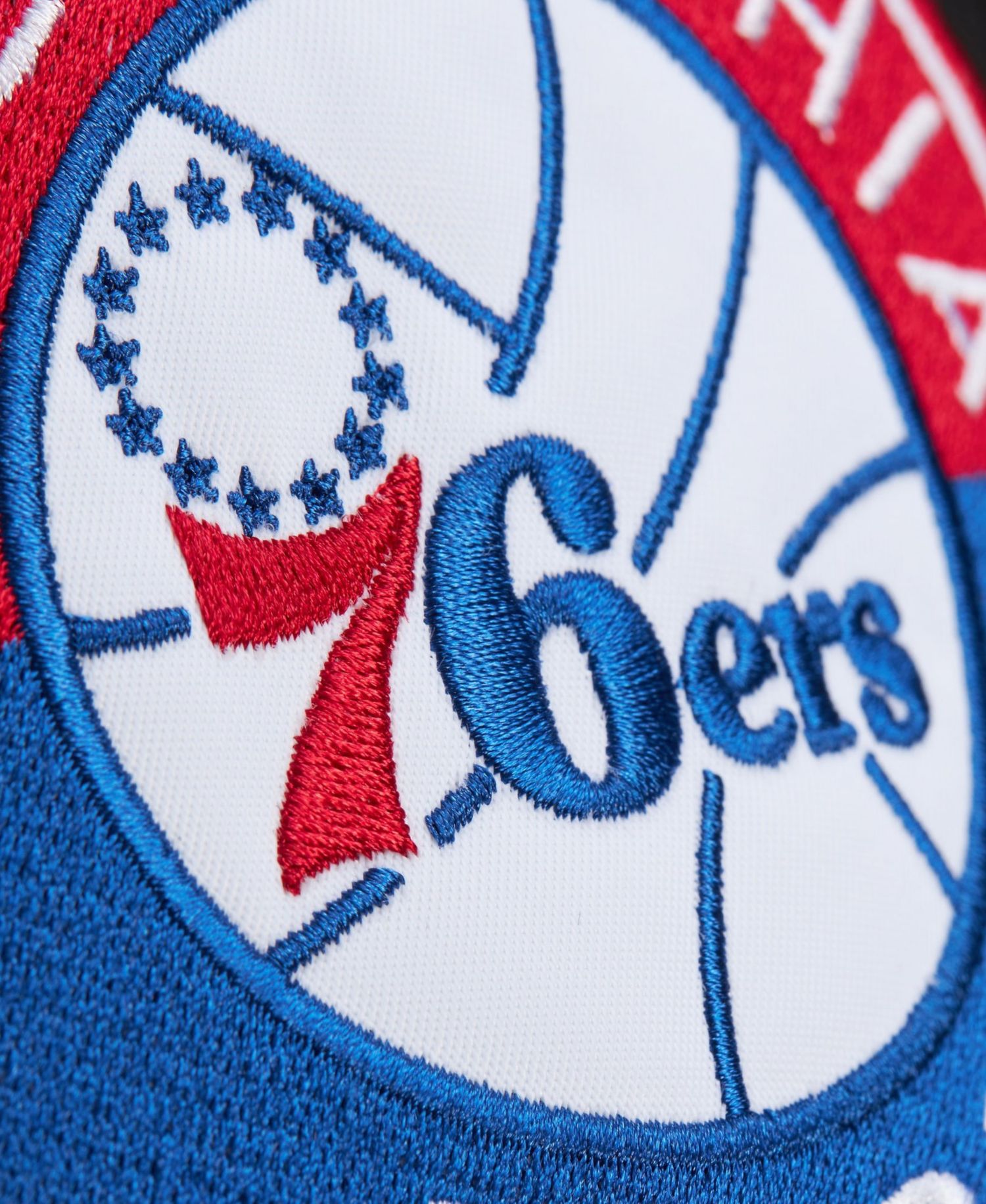 Men's Black Philadelphia 76ers Hardwood Classics Blackout Collection Satin Full-zip Jacket