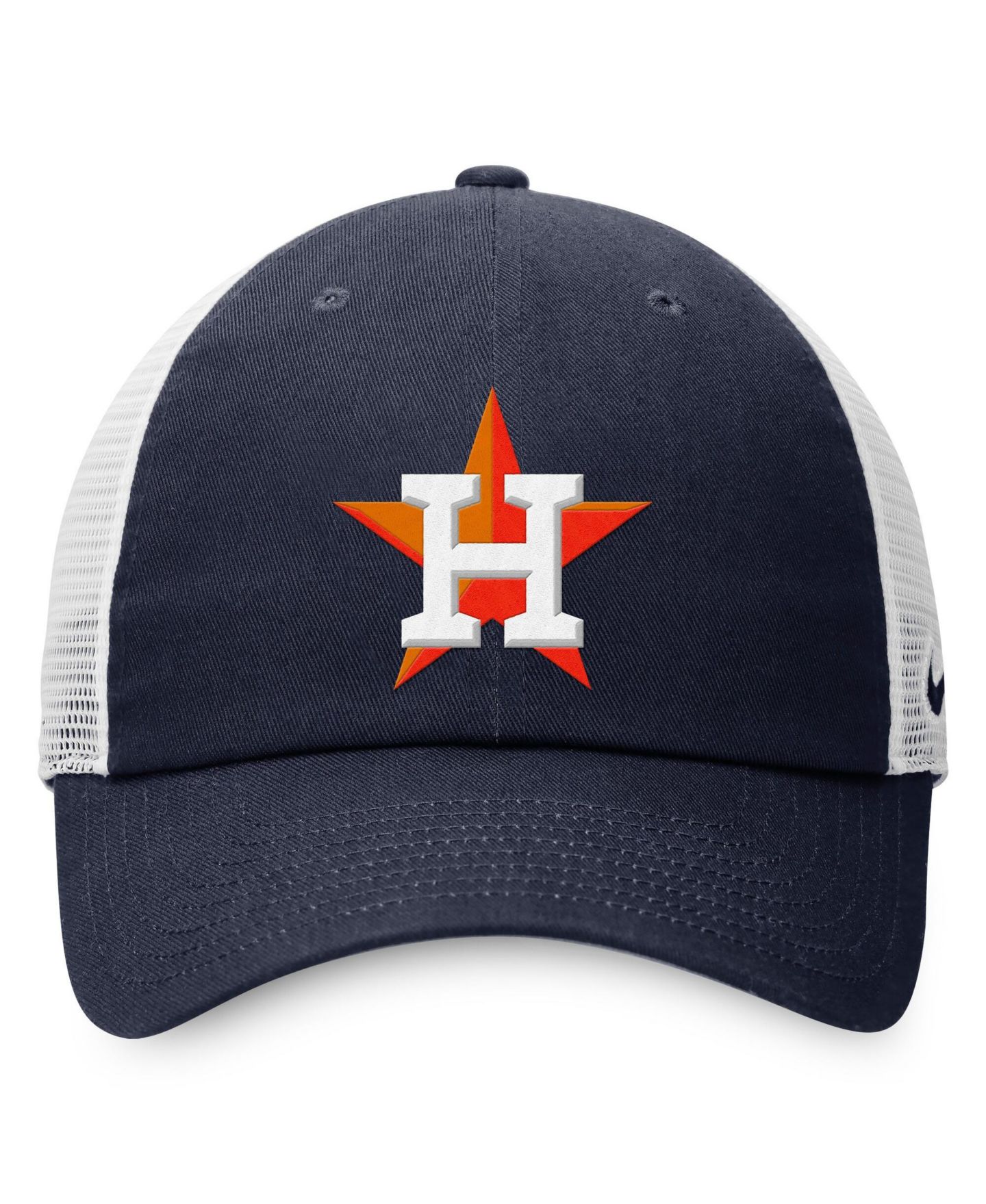 Женская кепка Nike Navy/White Houston Astros Club Trucker Adjustable Hat — фото 2