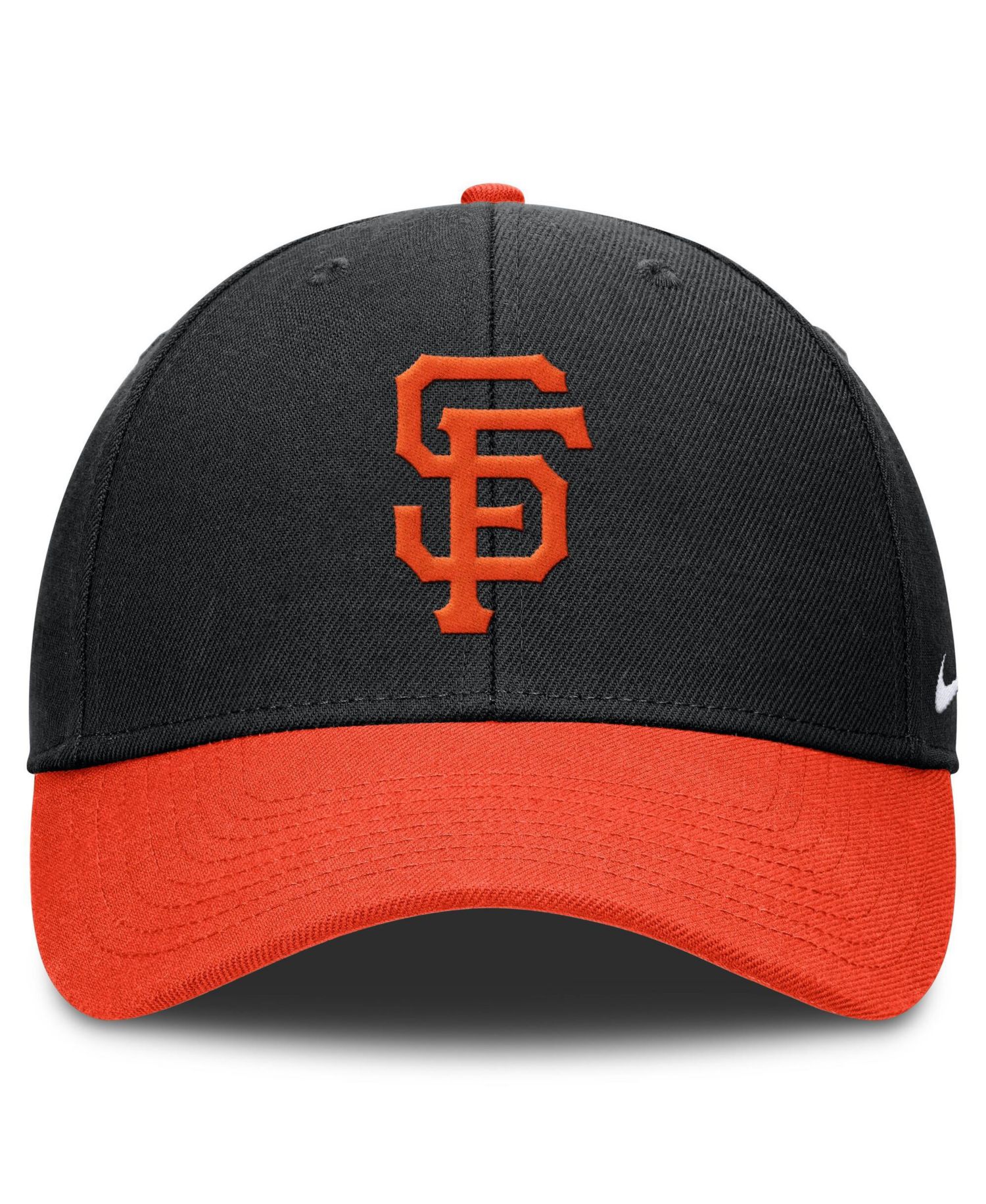 Men's Black/Orange San Francisco Giants Dri-FIT Club Adjustable Hat