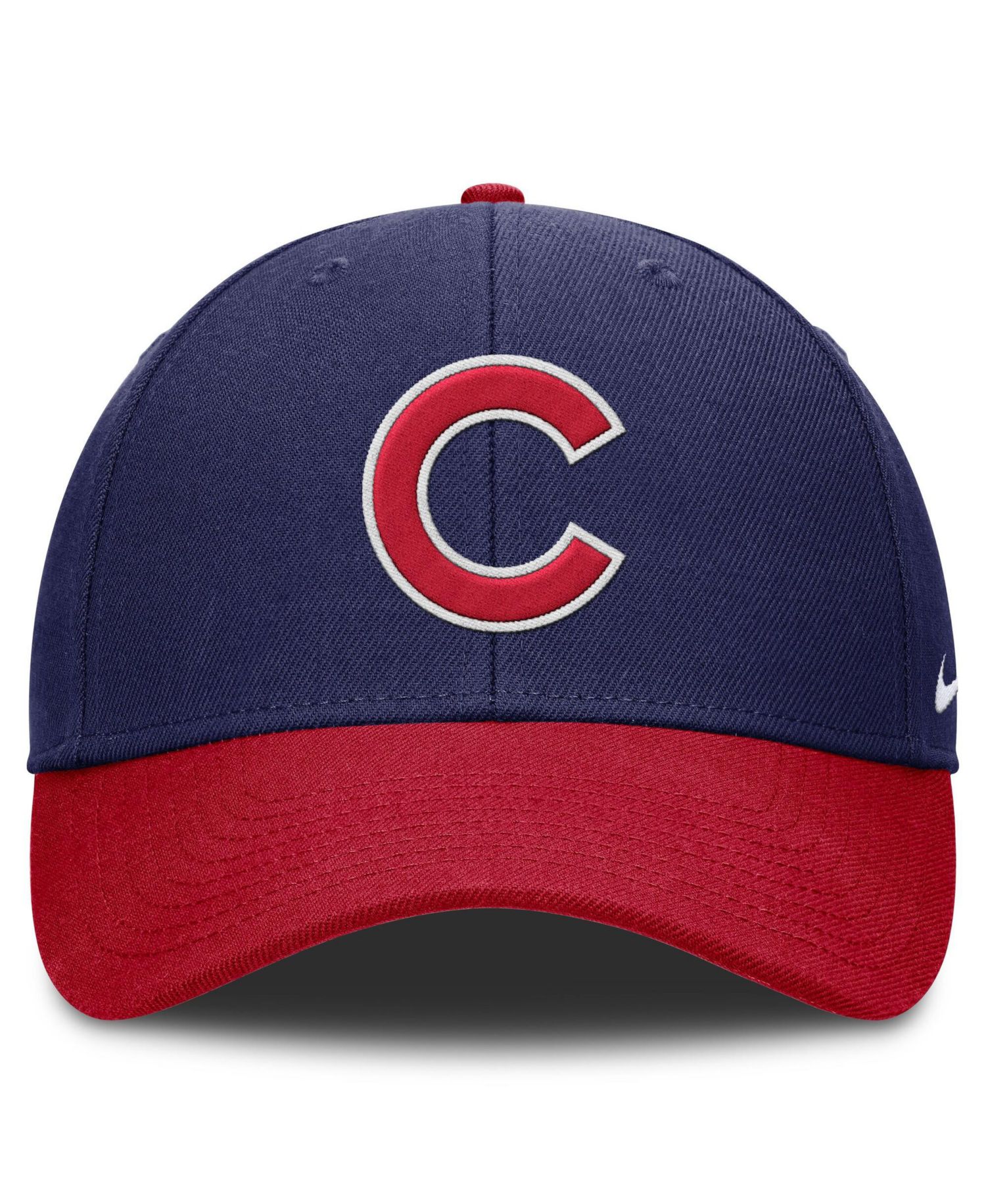 Men's Navy/Red Chicago Cubs Dri-FIT Club Adjustable Hat