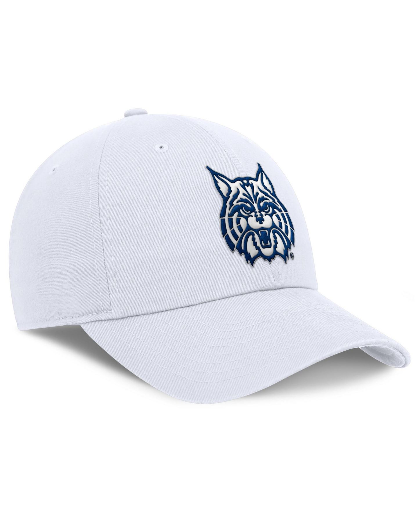 Мужская кепка Nike White Arizona Wildcats Club Dri-FIT Adjustable Hat — фото 3