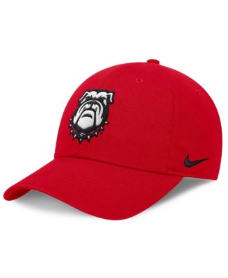 Men's Red Georgia Bulldogs Club Dri-FIT Adjustable Hat