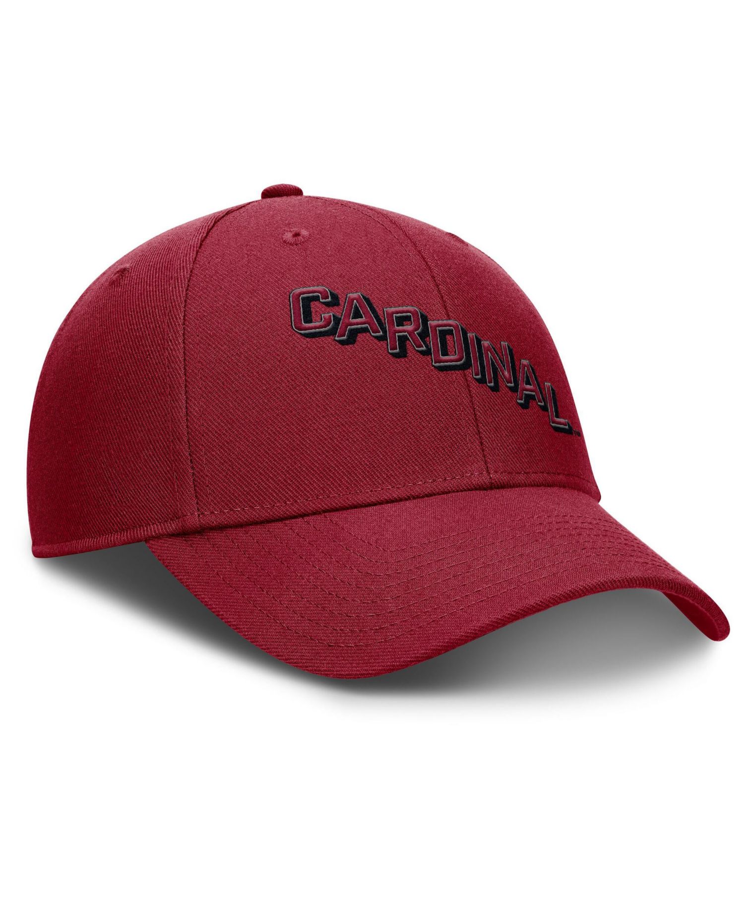 Men's Cardinal Stanford Cardinal Slanted Primetime Rise Performance Adjustable Hat
