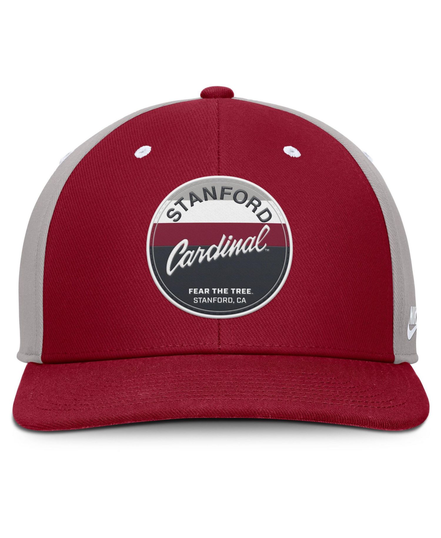 Men's Cardinal/Gray Stanford Cardinal Prep Pro Performance snapback Hat