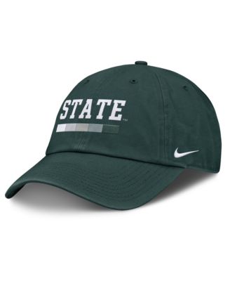 Men's Green Michigan State Spartans Club Campus Adjustable Hat