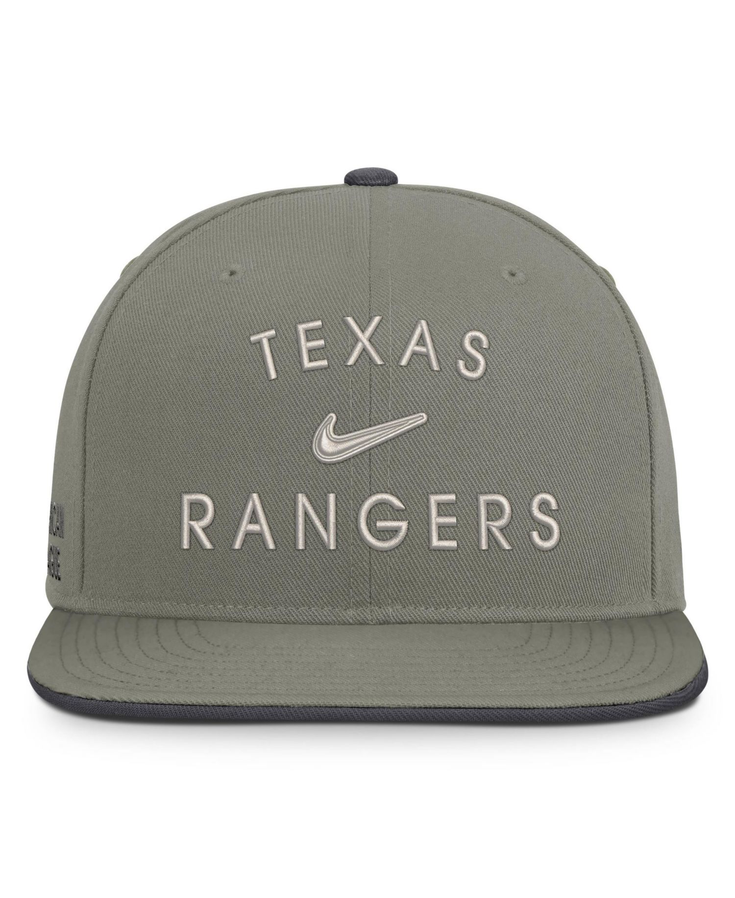 Men's Olive Texas Rangers Pro Dri-FIT snapback Hat