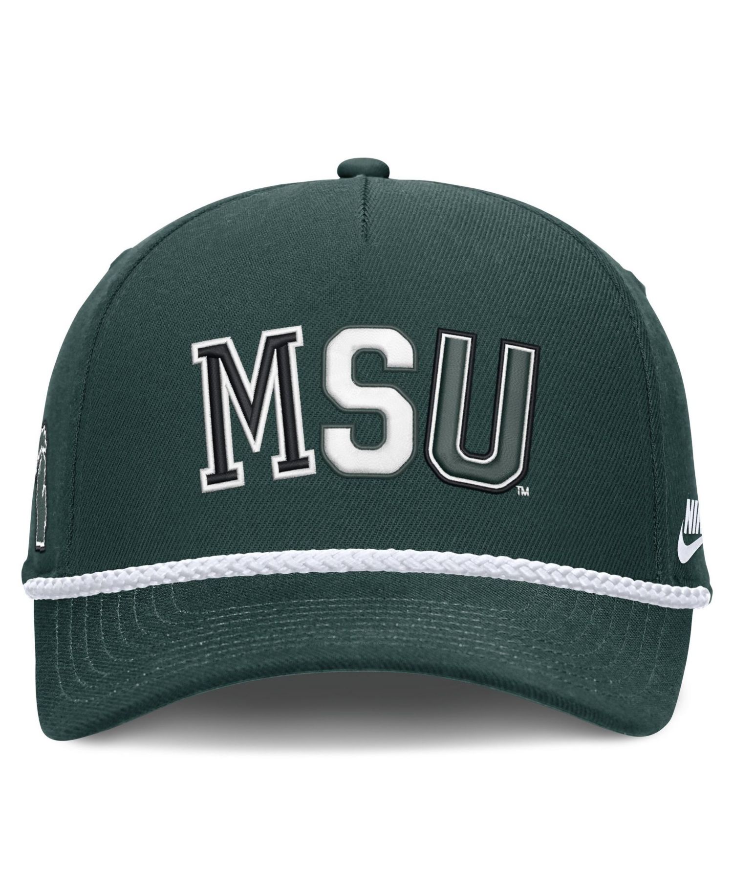 Men's and Women's Green Michigan State Spartans 2026 Basketball Refresh 5-Panel Rope Rise Hat