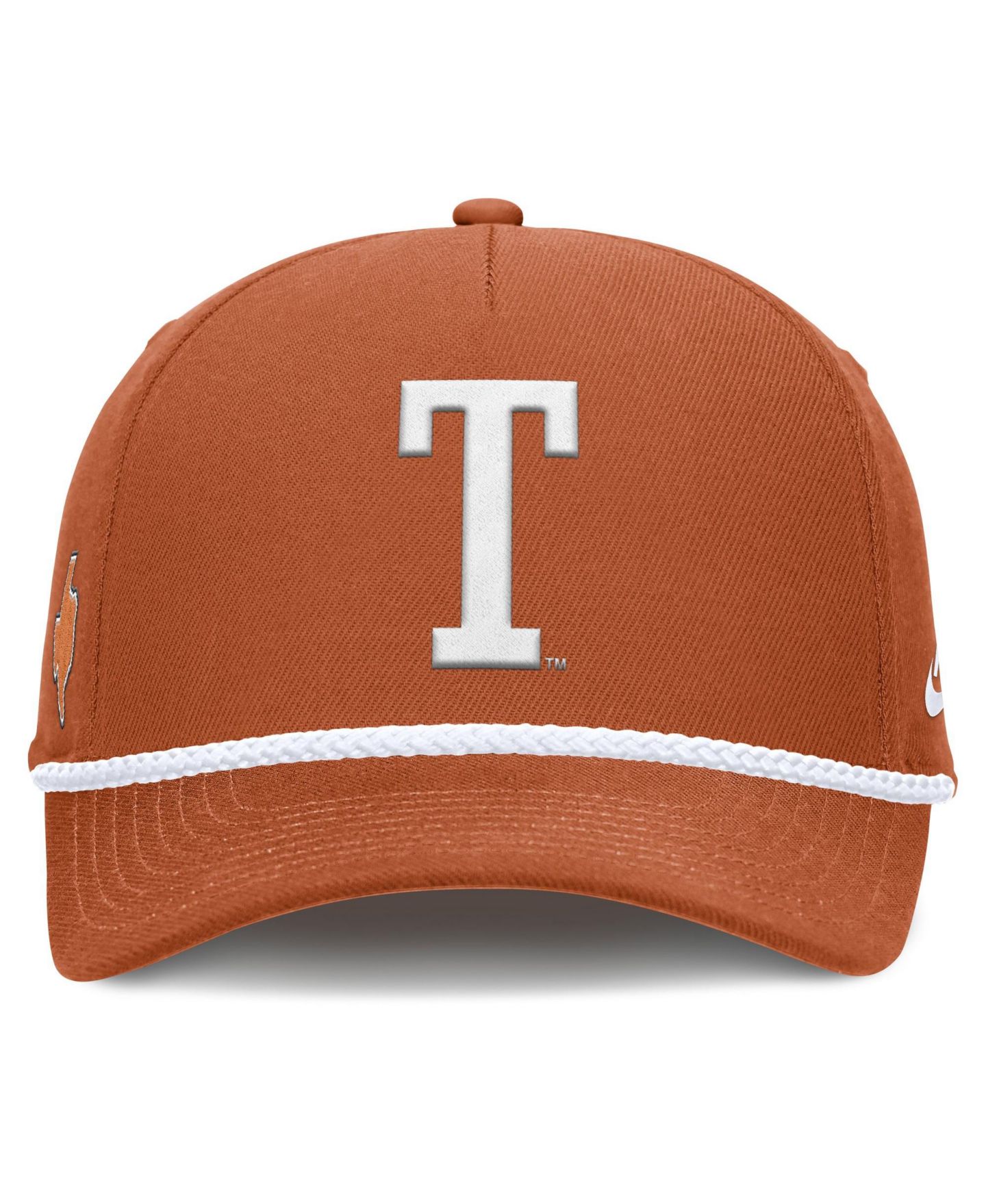 Головной убор Nike Texas Orange Texas Longhorns 2026 Basketball Refresh 5-Panel Rope Rise Hat — фото 2