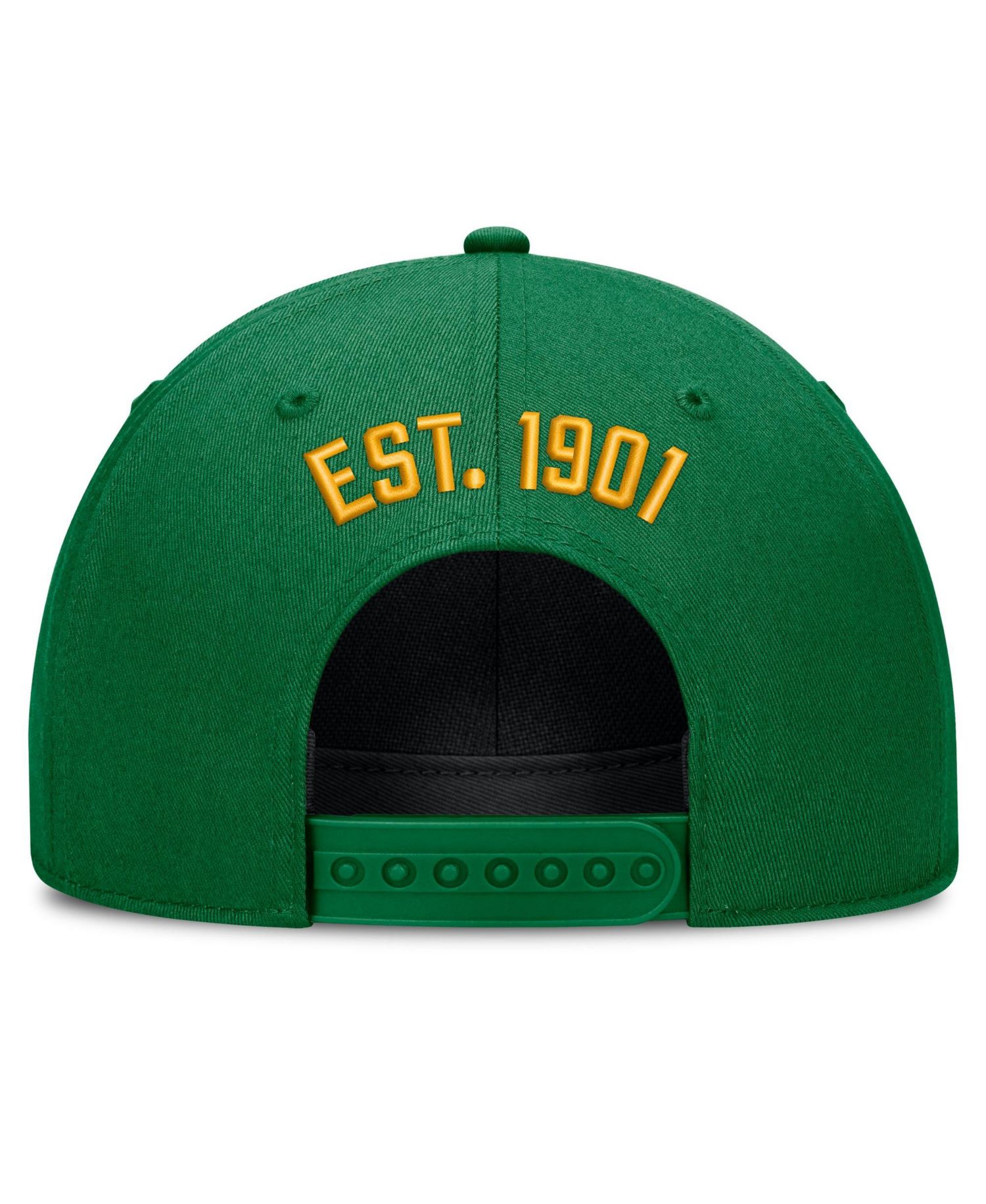 Men's Green Oakland Athletics Cooperstown Rise Adjustable Hat