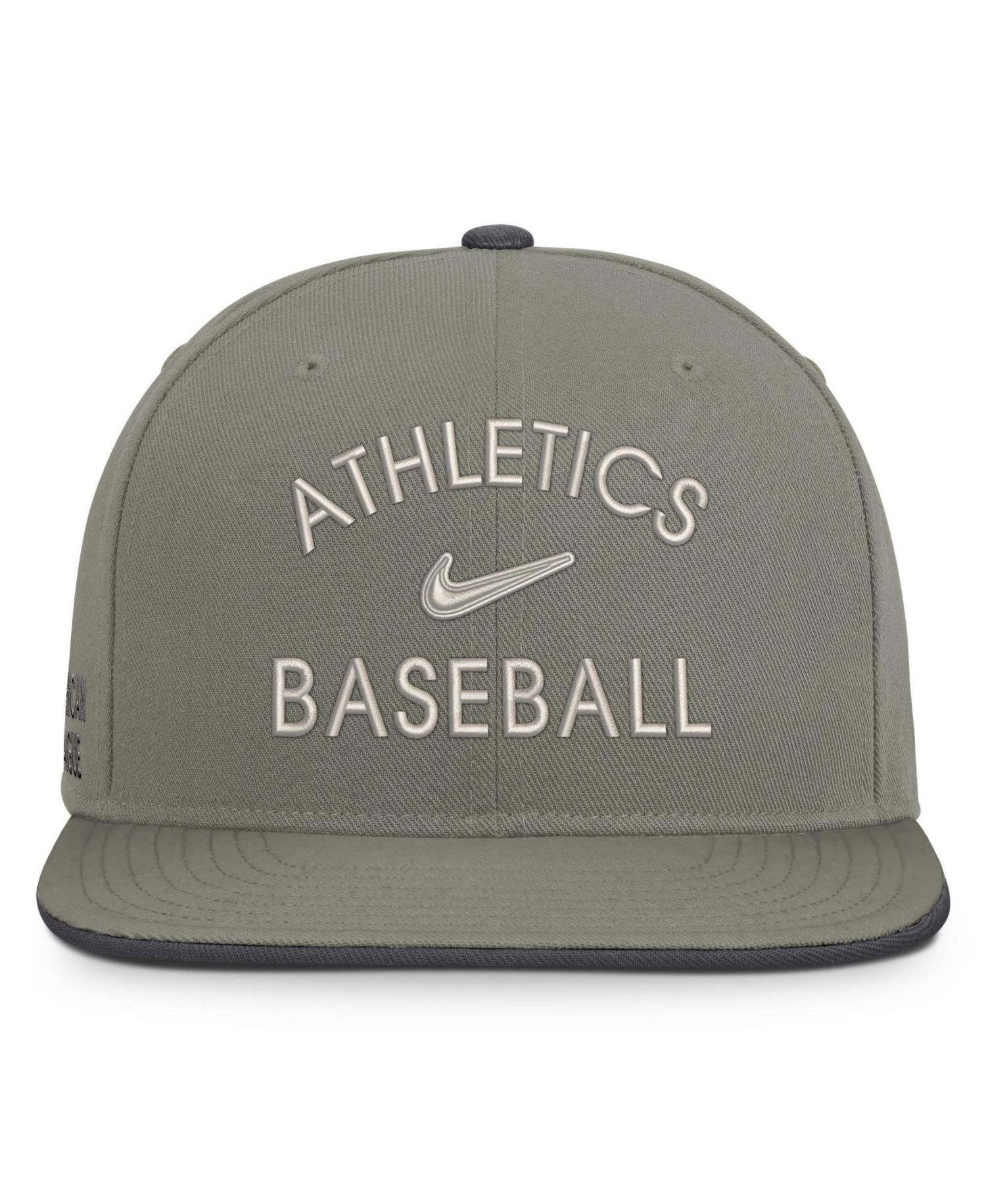 Men's Olive Athletics Pro Dri-FIT snapback Hat