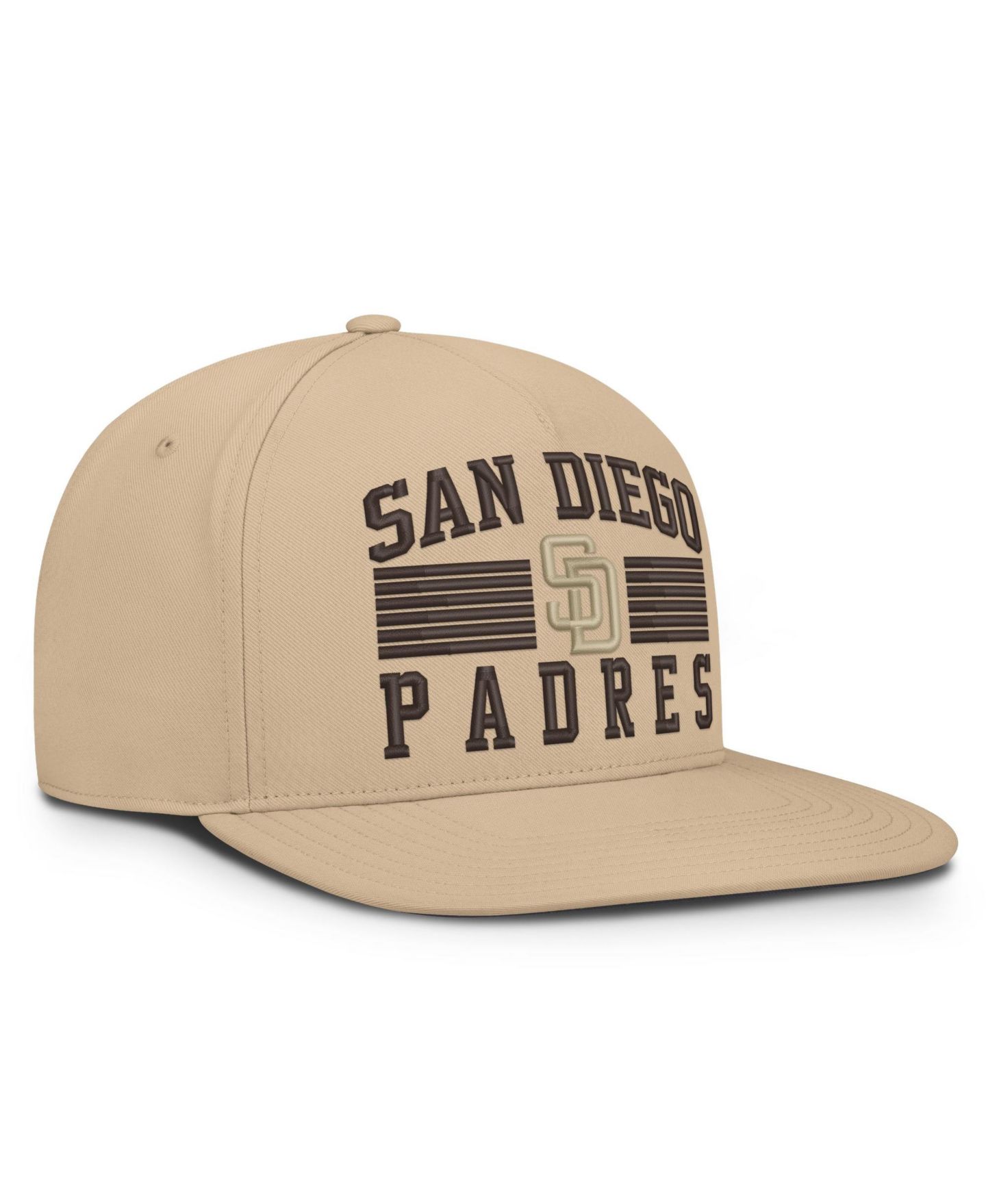 Мужская кепка Nike Khaki San Diego Padres Desert Pro AeroBill Dri-FIT snapback Hat — фото 3
