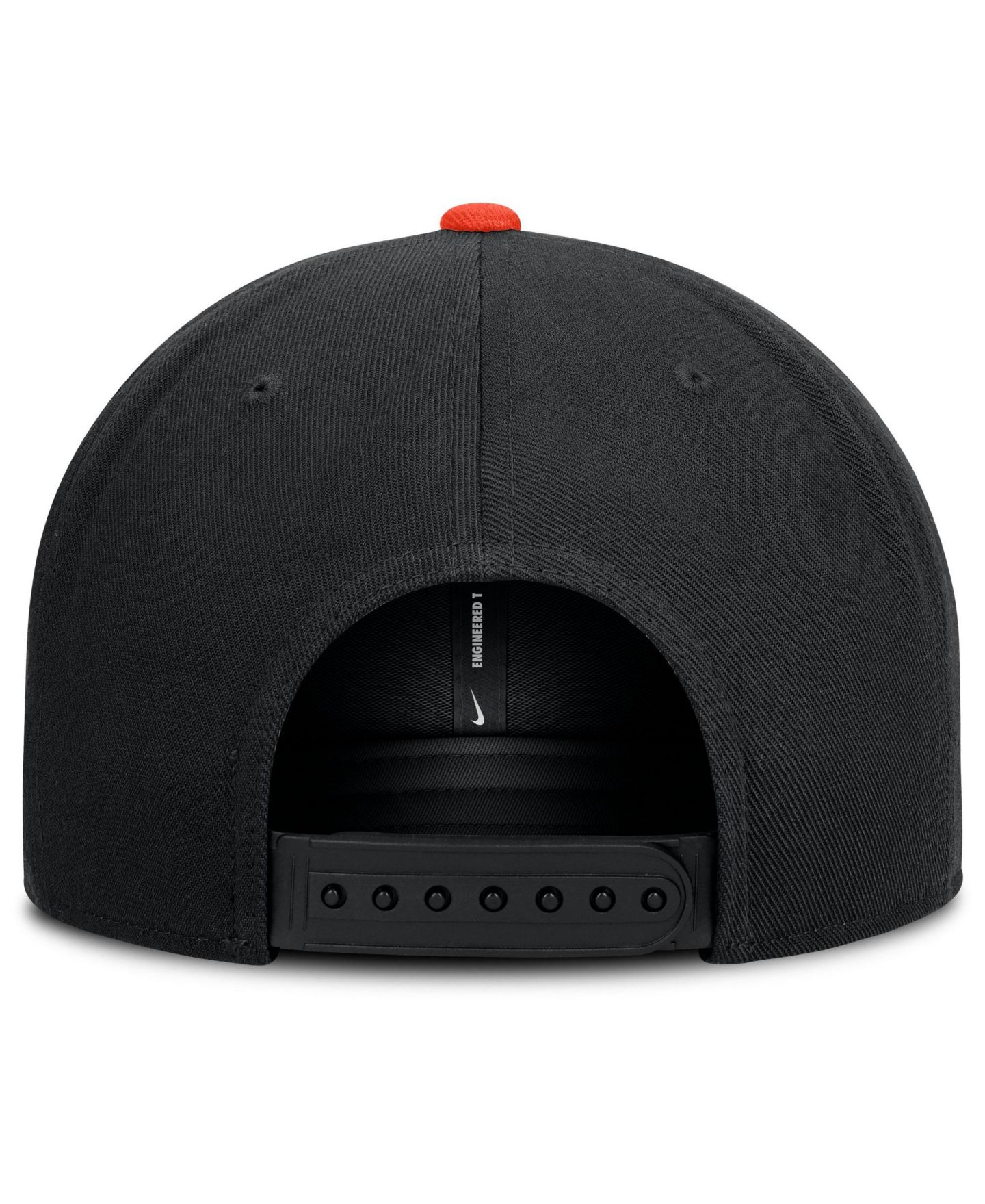 Мужская кепка Nike Black/Orange San Francisco Giants Primetime Pro Dri-FIT snapback Hat — фото 4