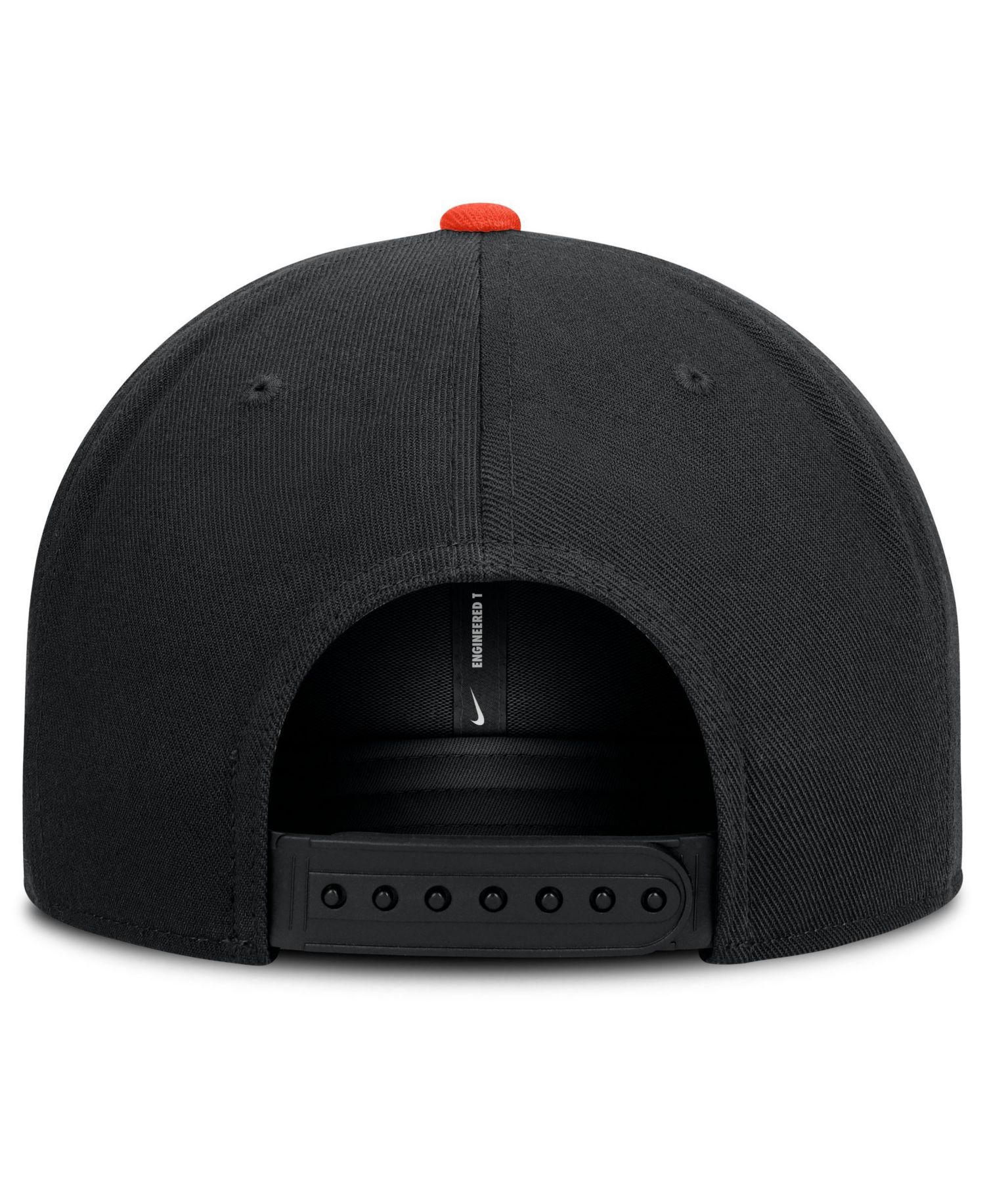 Men's Black/Orange San Francisco Giants Primetime Pro Dri-FIT snapback Hat