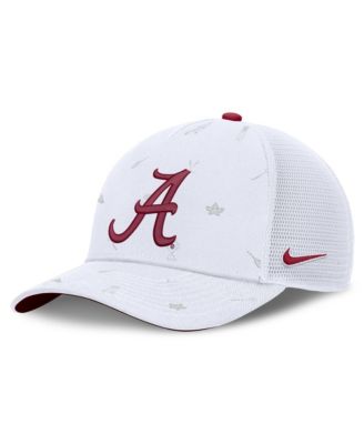 Men's and Women's White Alabama Crimson Tide Country Club Golfin' Rise Trucker Adjustable Hat