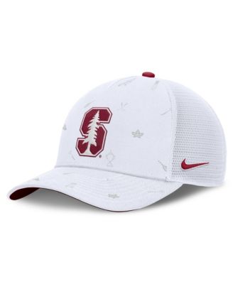 Men's and Women's White Stanford Cardinal Country Club Golfin' Rise Trucker Adjustable Hat