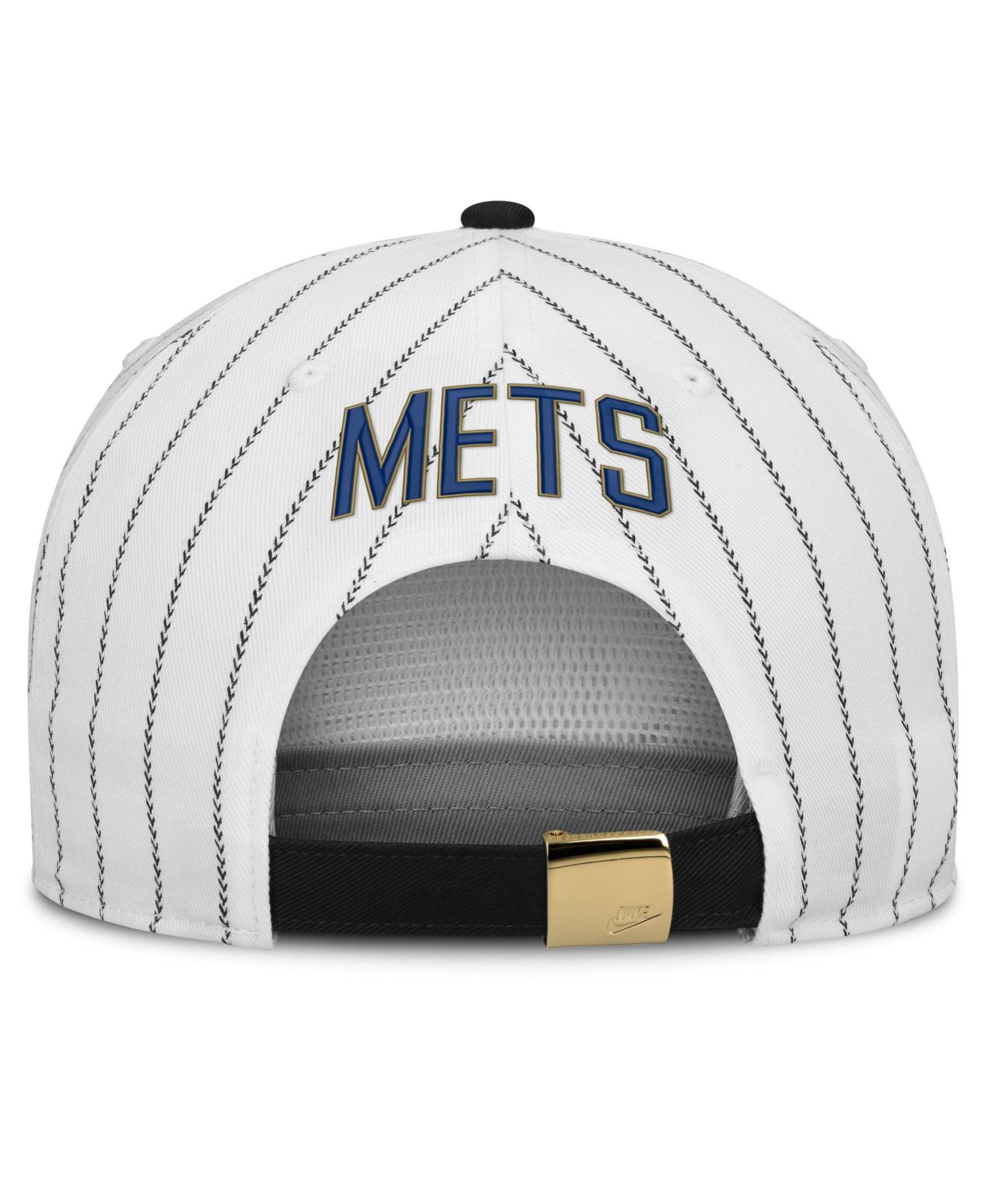 Men's White/Black New York Mets Cooperstown Collection Pro Adjustable Hat