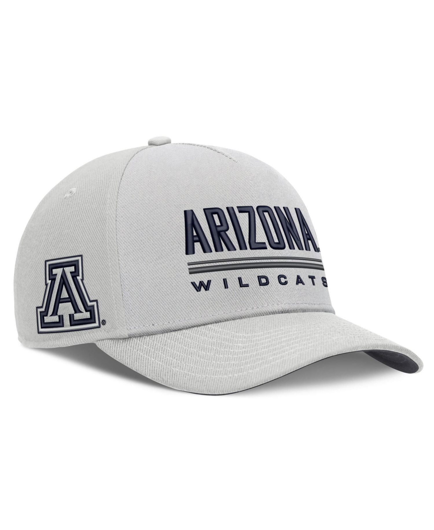 Men's Gray Arizona Wildcats 2026 Sideline Dri-FIT Rise Adjustable Hat
