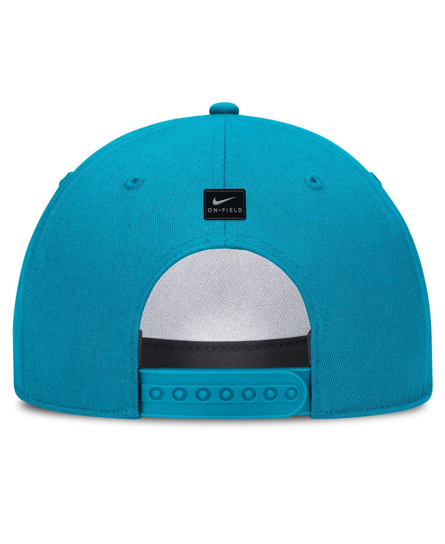 Мужская кепка Nike Turquoise Florida State Seminoles 2026 Sideline Dri-FIT Rise Adjustable Hat — фото 4