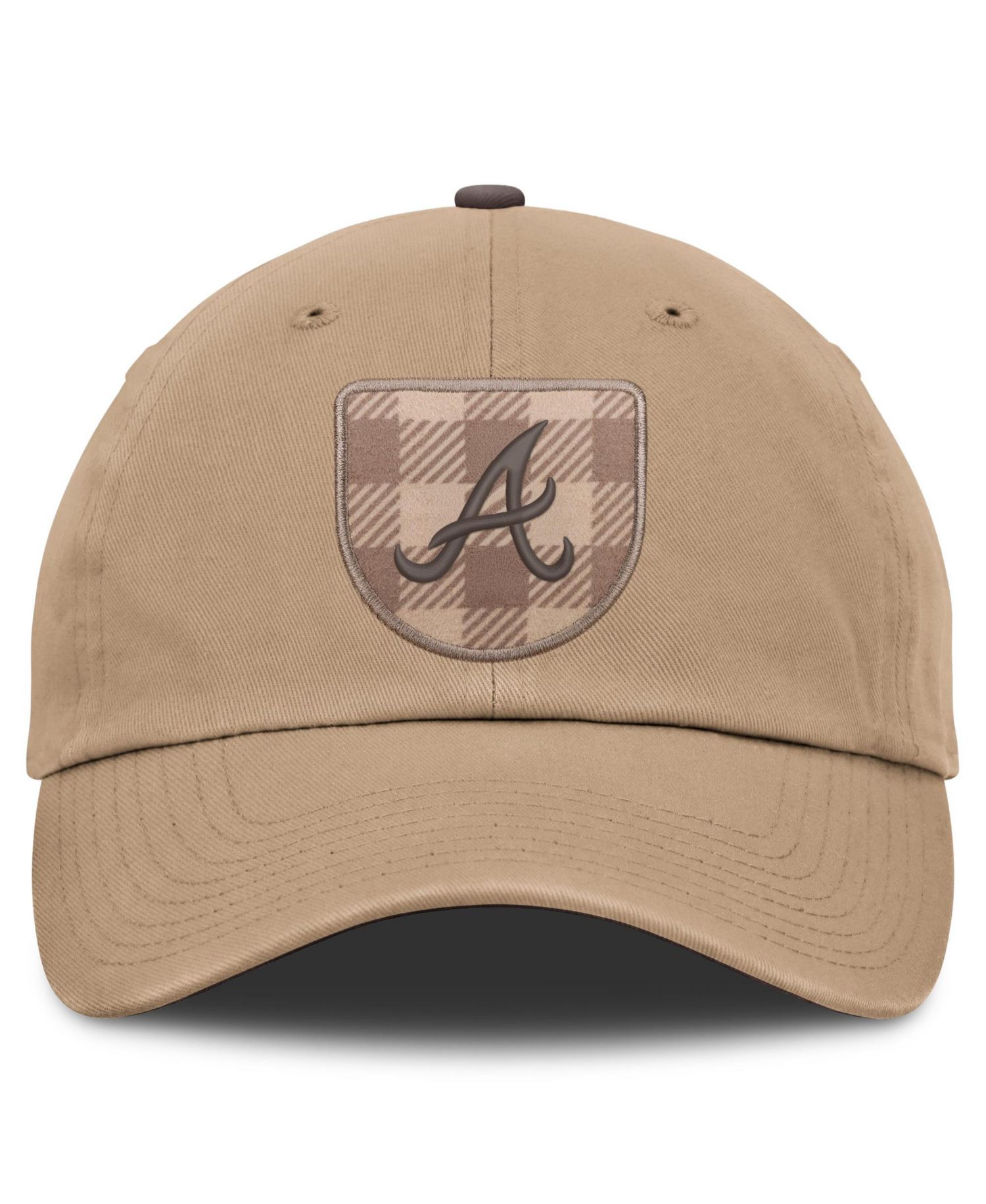 Men's Light Brown Atlanta Braves Statement Club Adjustable Hat