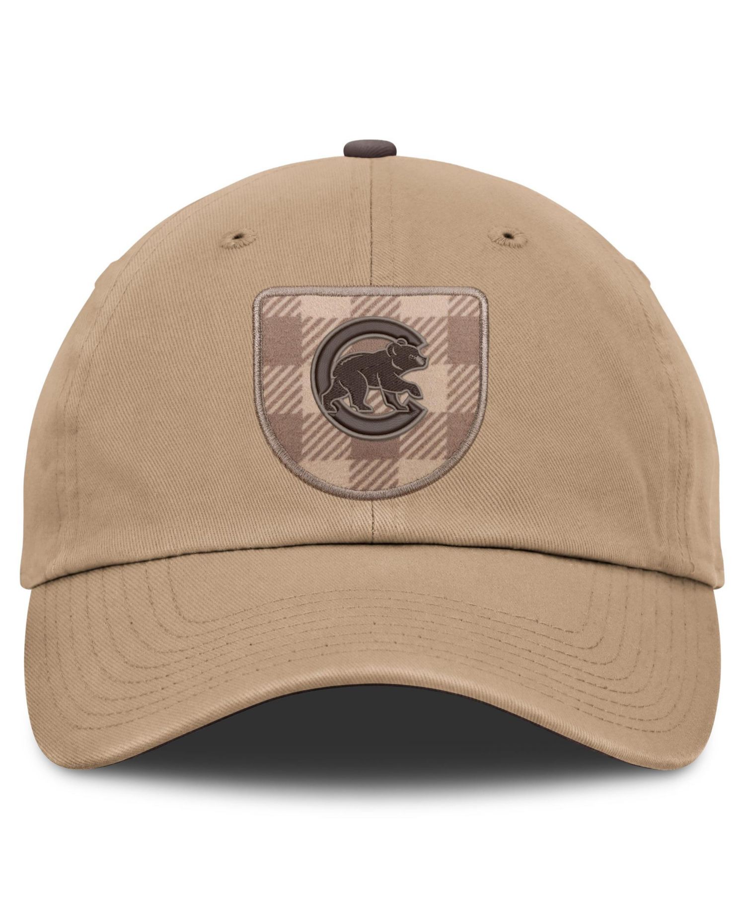 Men's Light Brown Chicago Cubs Statement Club Adjustable Hat