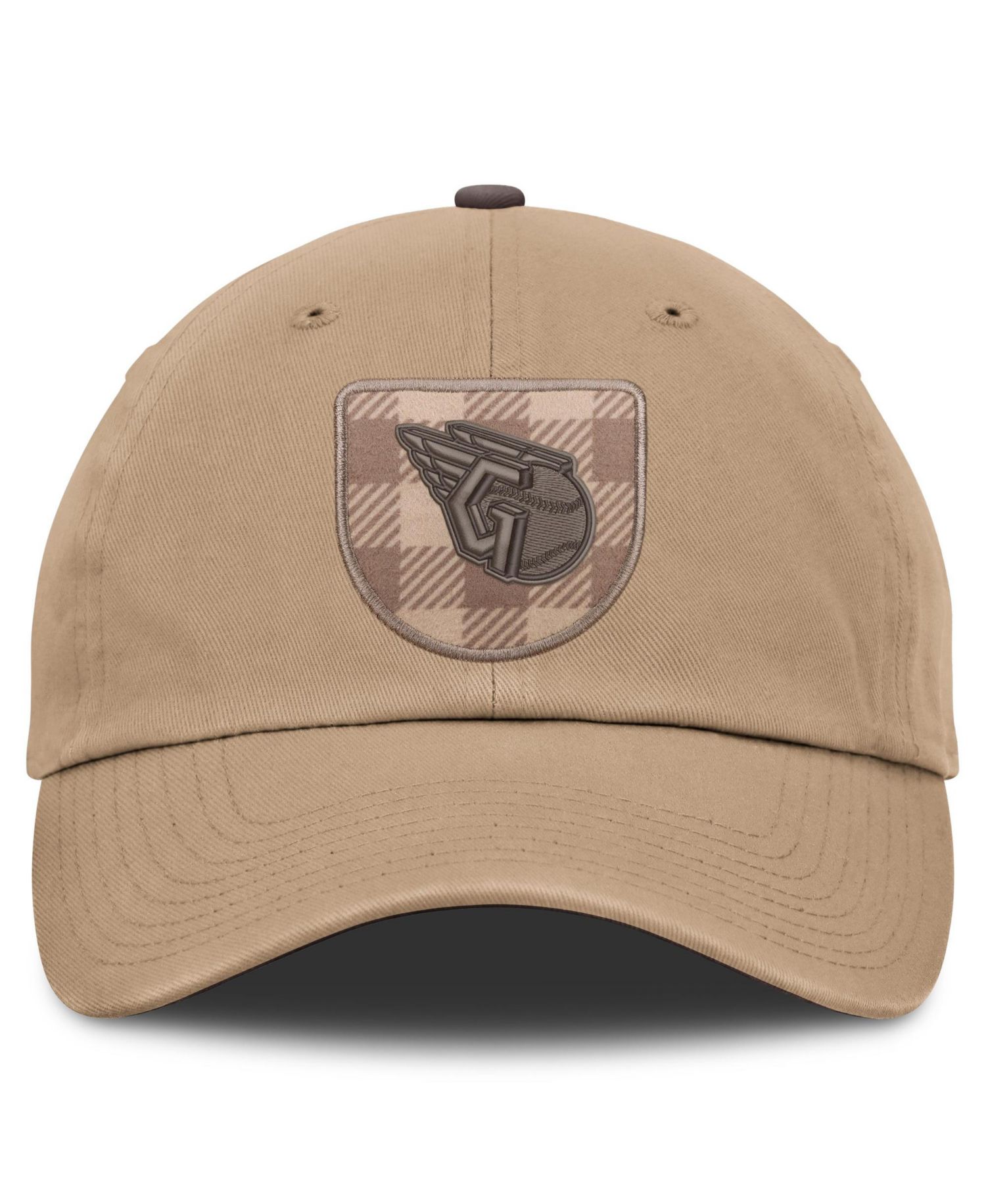 Men's Light Brown Cleveland Guardians Statement Club Adjustable Hat